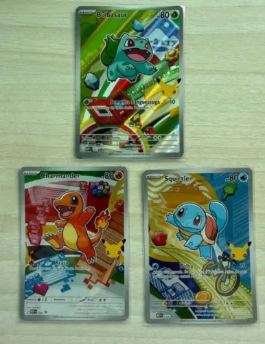 Pokémon card trio kanto