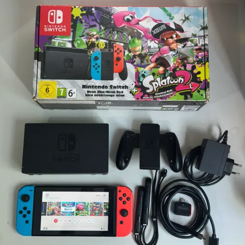 Nintendo Switch V1 Desbloqueado 128gb Software Usado