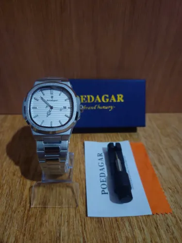 Relógio original Poedagar a prova d'água aço inoxidável
