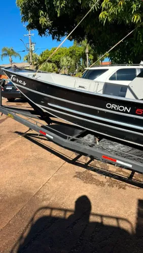 Vendo barco orion 500 barco motor 40HP.. top uso a 2 anos zero problemas
