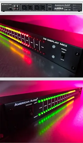 Analisador de Spectrum AMERICAN AUDIO DB - MK II