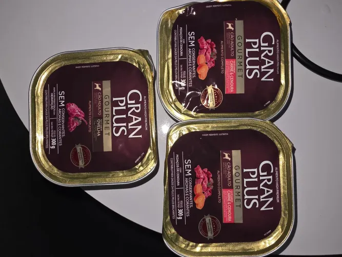 Alimento completo gran plus cães Gourmet
