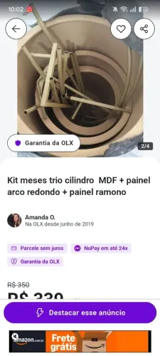 Kit festa! Novíssimo nunca usado, preço finíssimo!