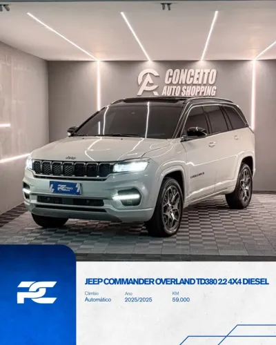 Jeep Commander Overl. 2.2 TD 4X4 Diesel Aut. 2025