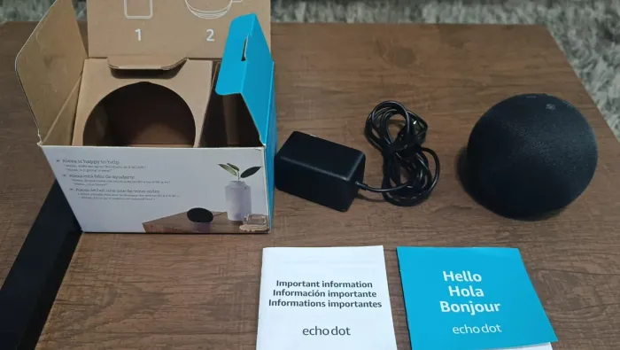Alexa Echo Dot 5ª Geração Original - Excelente Estado - Completa