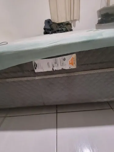 Cama box colchão mola
