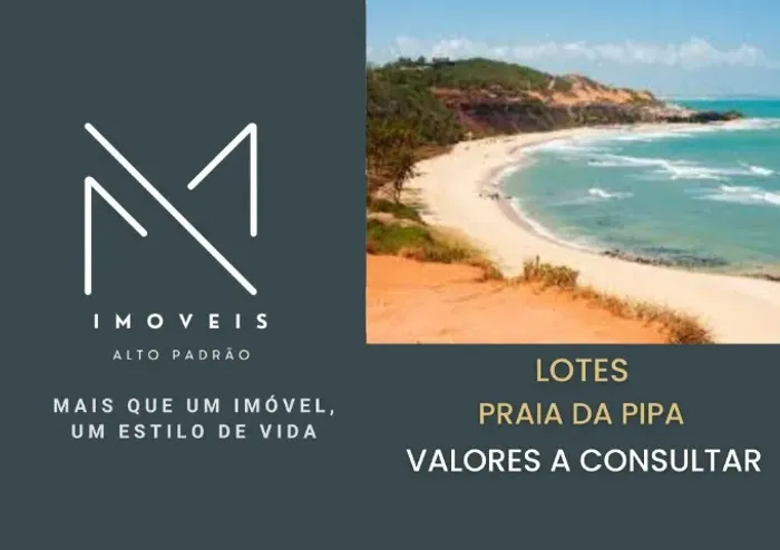 Lotes em  Praia da Pipa 