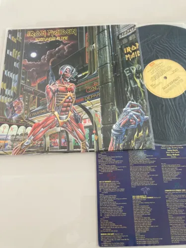 Iron Maiden - Somewhere in time vinil LP