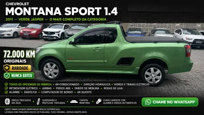 Chevrolet Montana Sport 1.4 Econoflex 8V 2P 2011
