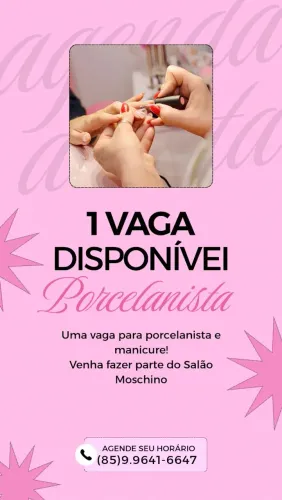 Abrimos a segunda vaga para PORCELANISTA!