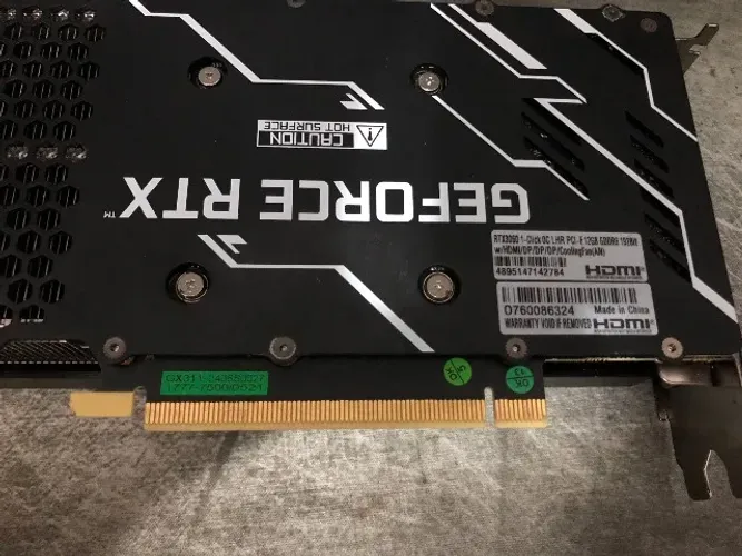 Placa de Vídeo RTX 3060 12Gb