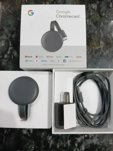 Google Chromecast Versão 3 em Ótimo Estado