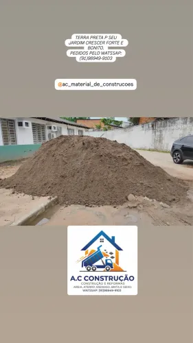 Terra preta p jardim