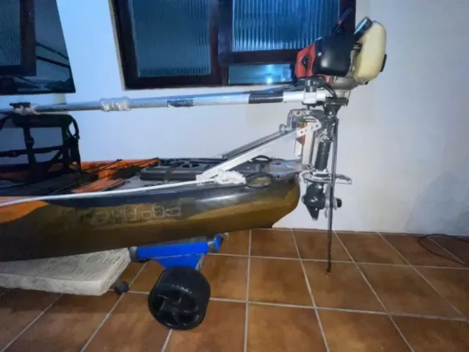motor Para Caiaque e Perquenas Embarcações de popa 3.0 hp Marca: Meghi Indústrias