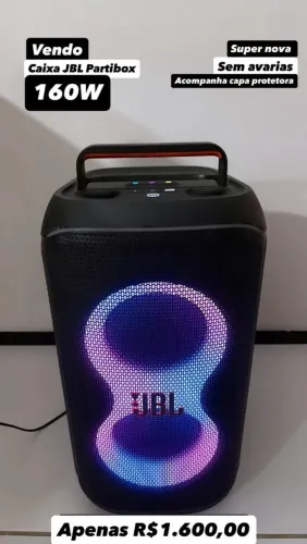 Vendo caixa JBL partibox