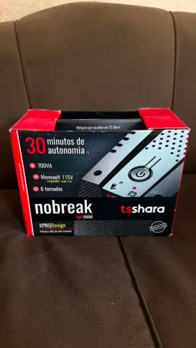 Nobreak Ts Shara UPS Mini 700VA com 6 Tomadas para 127V