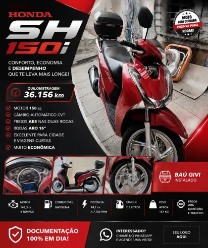 Sh 150 Honda automática 