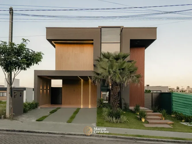 Casa No Terras Alphaville Ceará Porteira fechada em Cidade Alpha - Eusébio - CE