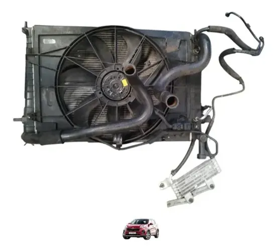 Radiador Agua Ventoinha Eletroventiladorkia Sportage 06 A 10