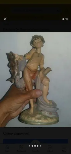 Escultura de resina italiana 