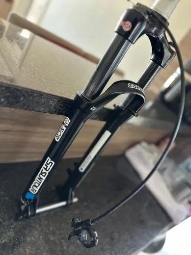 Suspensão SR Suntour XCR 32 Ar / Boost / Trava Remota (Revisada + Cartucho Novo!)