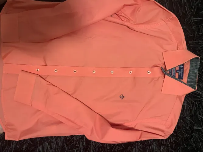Camisa Social Dudalina Coral
