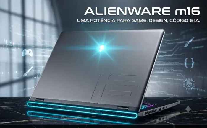 otebook Profissional: Alienware m16 R2 | Ultra i9 185H | RTX 4070 | 32GB DDR5 | 1TB