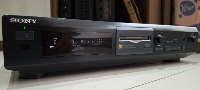 MINI DISC SONY  MDS-JE320 , REPRODUTOR E GRAVADOR DE MD