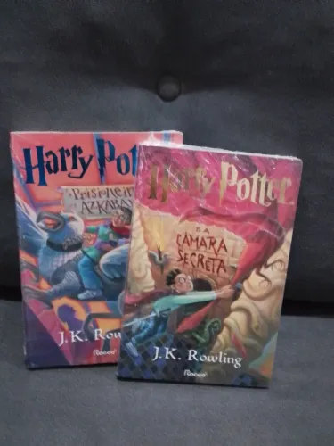 Livros Harry Potter plastificados