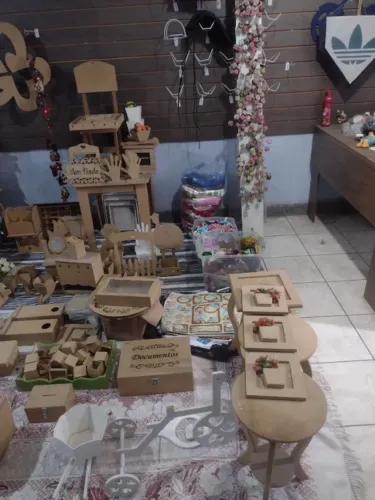 lote de artesanato em mdf faça a oferta sem absurdo