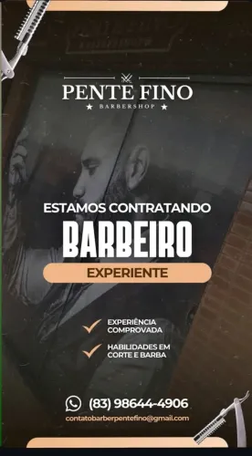 Contrata-se Barbeiro