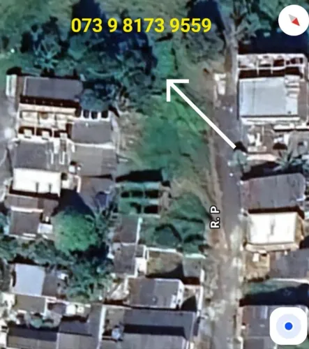 Terreno de 240m² 14m de frente, 20m nas laterais e 10m de fundo com a documentação em dias