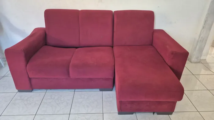 Sofá 3 lugares com chaise