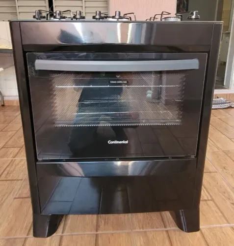 Fogao continental 5 bocas automático excente estado