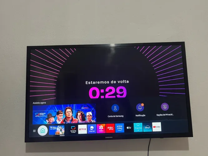 Tv Sansung 32 smart modelo novo