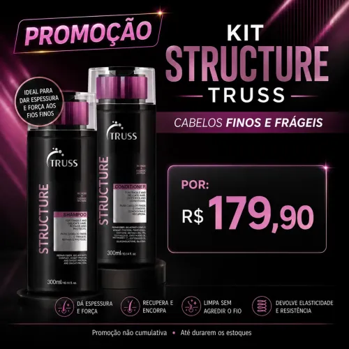Shampoo e condicionador Truss