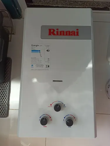 Aquecedor de água Rinnai a gas REU-158BR