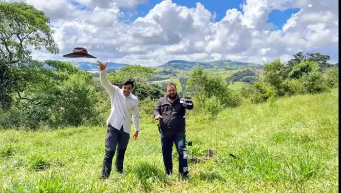 Terreno com cachoeira Bom Repouso