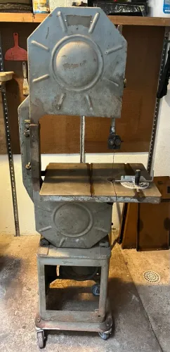 Serra Fita Acerbi Madeira e Metais volante 38cm motor monofásico