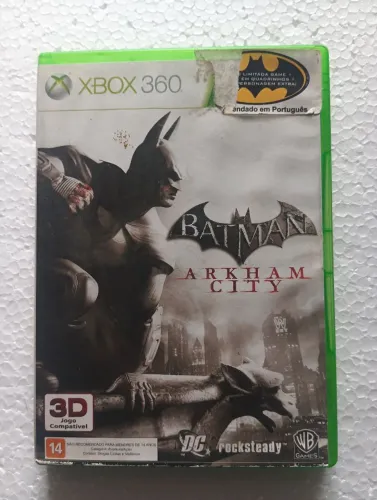 Jogo Batman Arkham city Xbox 360