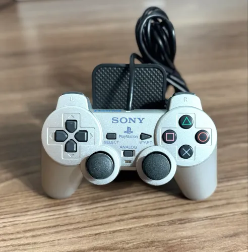 Controle PlayStation 2 Silver 