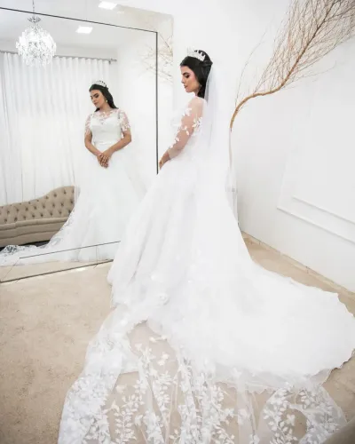 Vestido de noiva princesa
