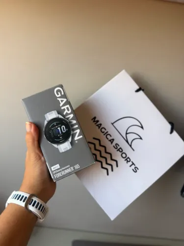 Relógio Garmin Forerunner 165 basic branco