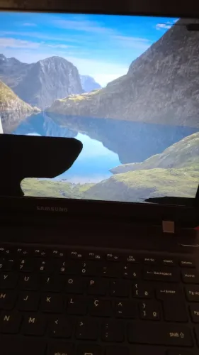  NOTEBOOK SAMSUNG  - COM FONTE E CABO ORIGINAIS