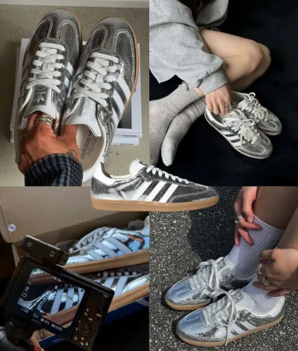 Samba OG silver metallic 