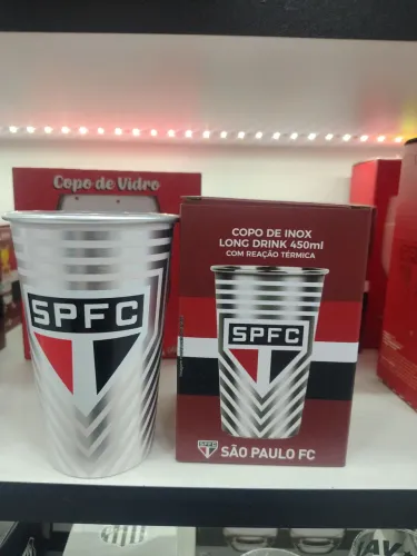 Copo de Inox Long Drinks Time São Paulo Dia dos Pais