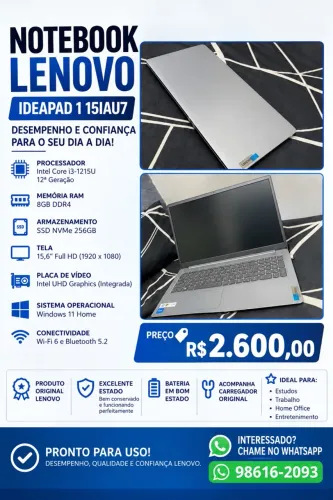 Notebook Lenovo
