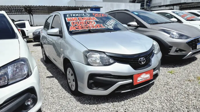 Toyota Etios X 1.3 Flex 16V 5P Mec. 2020