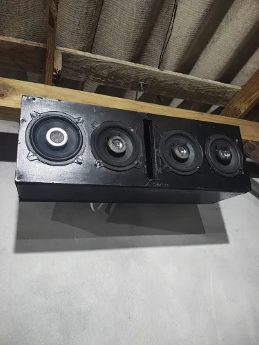 Caixa com 4 Coaxial