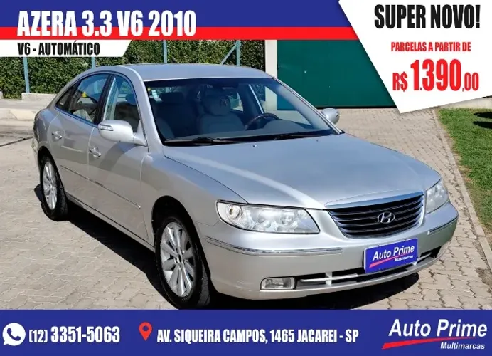 Hyundai Azera GLS 3.3 V6 24V 4P Aut. 2010